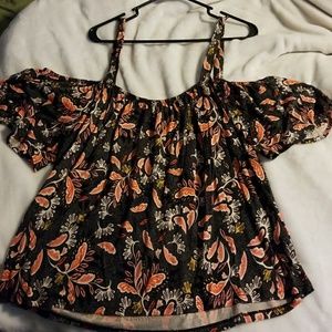 H&M Off the Shoulder Shirt